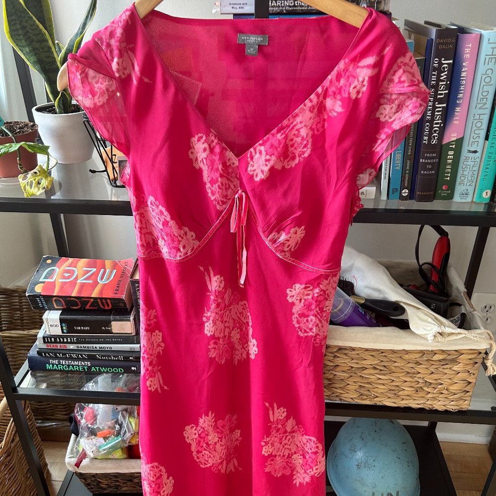 Vintage Ann Taylor Pink Dress